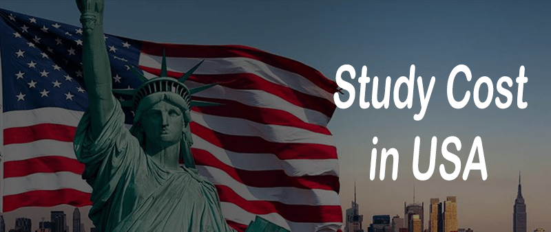 average cost of studying in usa